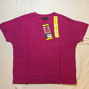 Banana Republic Magenta Short Sleeve Top